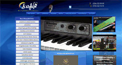 Desktop Screenshot of kasifmusic.com